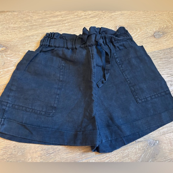 Bout’chou girls Navy Blue Shorts 4 - Picture 1 of 3